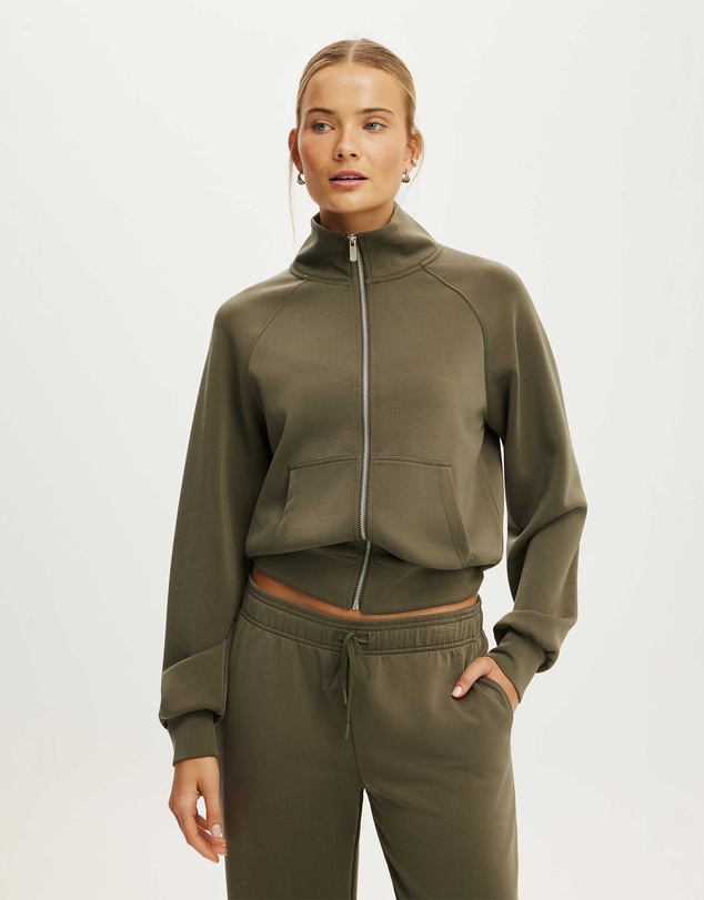 Cotton On Body Active - Ultimate Soft Funnel Neck Jacket