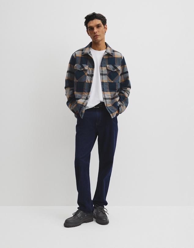 Country Road - Check Sherpa Overshirt