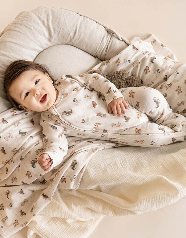 Bebe by Minihaha - Otto Organic LS Zipsuit - Babies