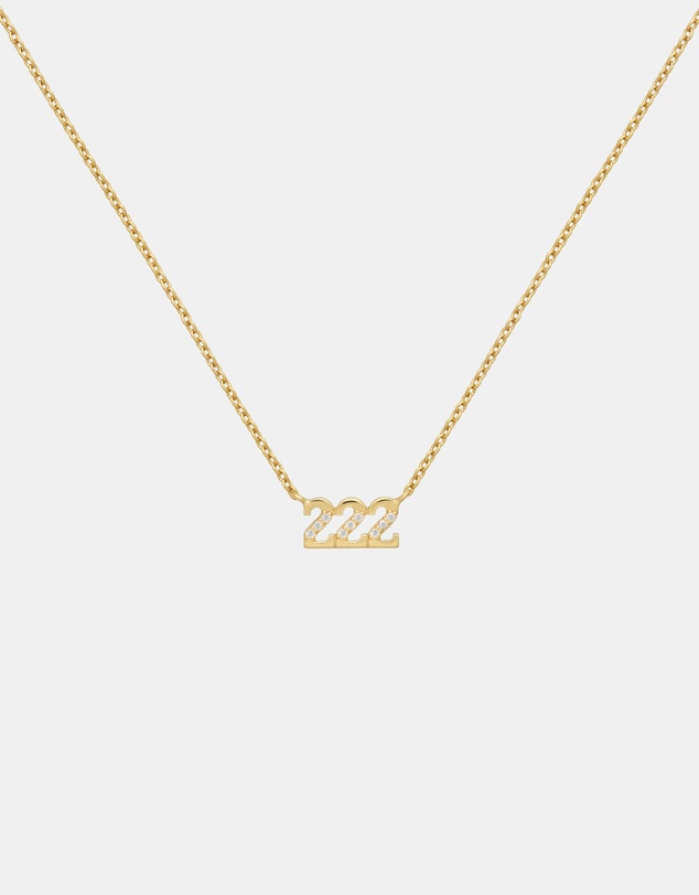 YCL  - 222 Angel Number Necklace