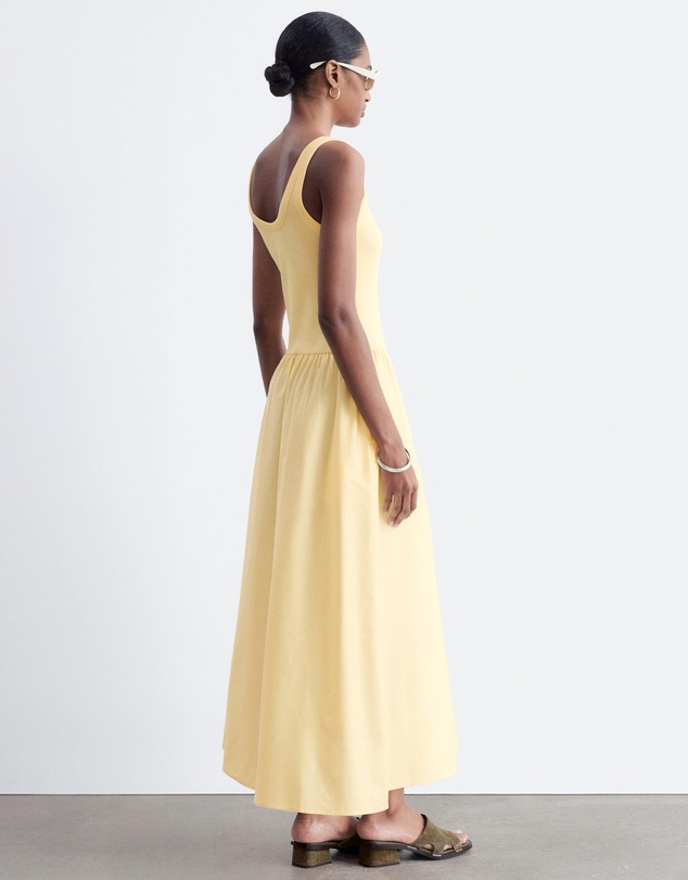 & Other Stories - Cotton Rib Tank Midi Dress