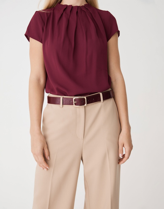 Forcast - Seville Square Buckle Belt