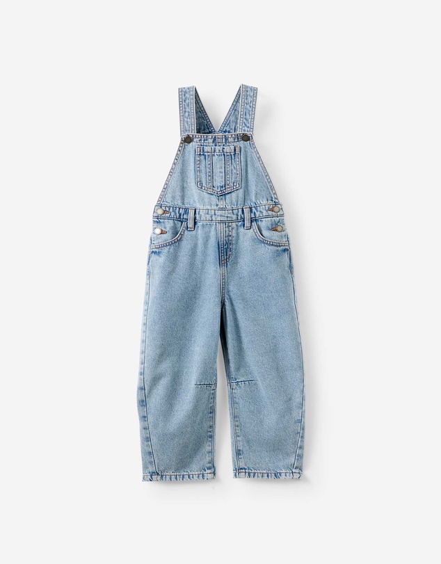 Cotton On Kids - Barrel Leg Denim Overall