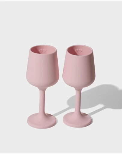 STYLD. - Sweetheart Stemmed Goblet Set (2 pcs)