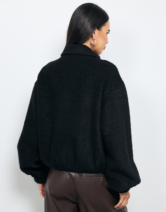 AERE - Isla Wool Blend Bomber Jacket