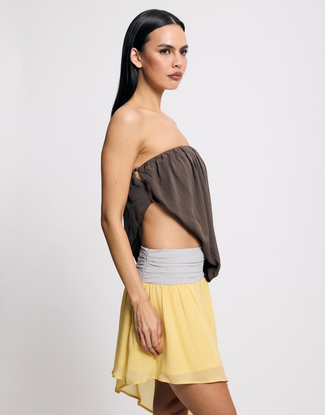Lover - Solana Asymmetrical Mini Dress