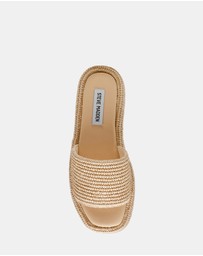 Steve Madden - Beachy Natural Sandals