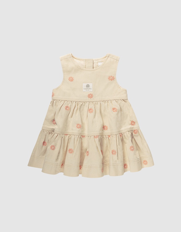 Kynd Baby - Denim Dress in Denim Floral
