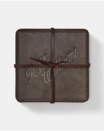 R.M.Williams - Script Logo 4pc Coaster Set