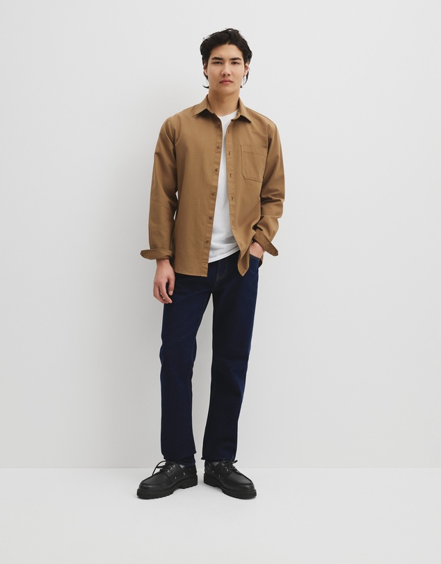 Country Road - Regular Fit Cotton Waffle Shirt