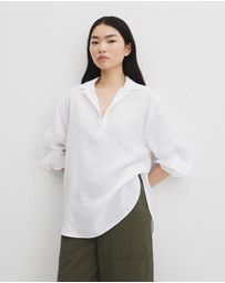 Country Road - Organically Grown Linen Popover
