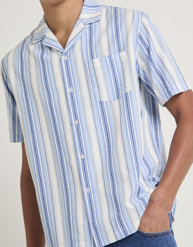 Arvust - Pinnacle Stripe Short Sleeve Resort Shirt