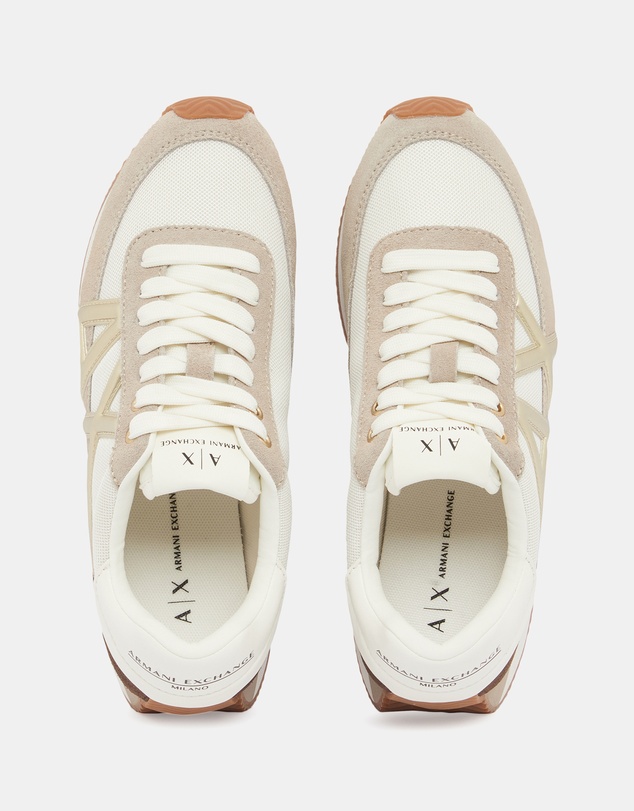 Armani Exchange - Royale Suede Sneakers - Women's