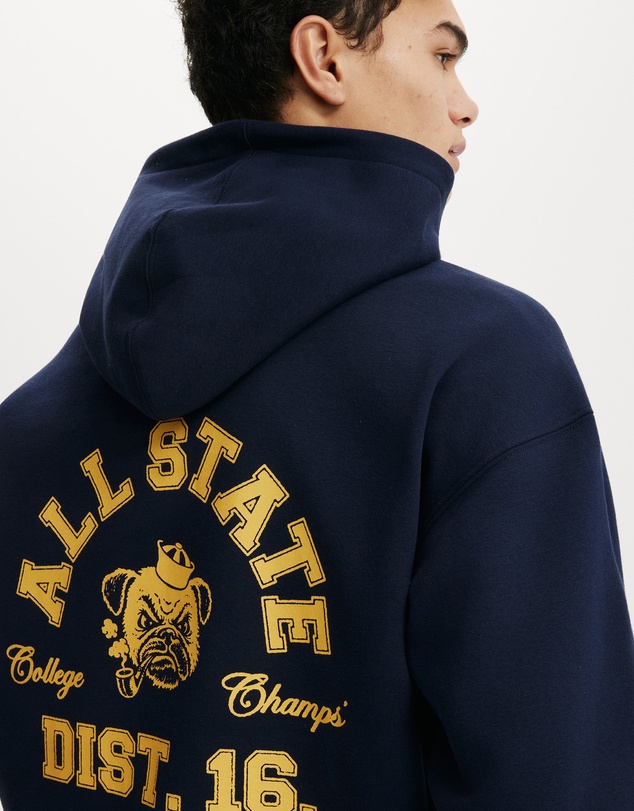 Cotton On - Box Fit Graphic Hoodie