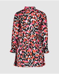 B.Nosy - Long Sleeve Multi-Coloured Spots Dress - Kids-Teens