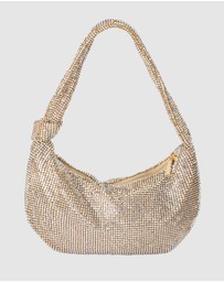 Olga Berg - Jessica Crystal Mesh Bag