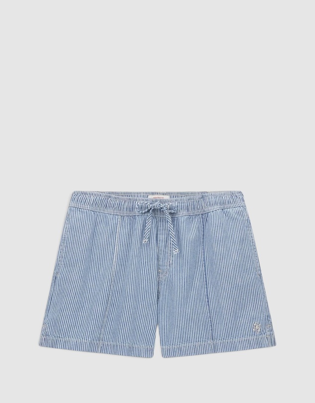 GUESS Jeans - GUESS JEANS Striped Drawstring Shorts