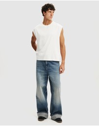 Cotton On - Cropped Fit Muscle Top