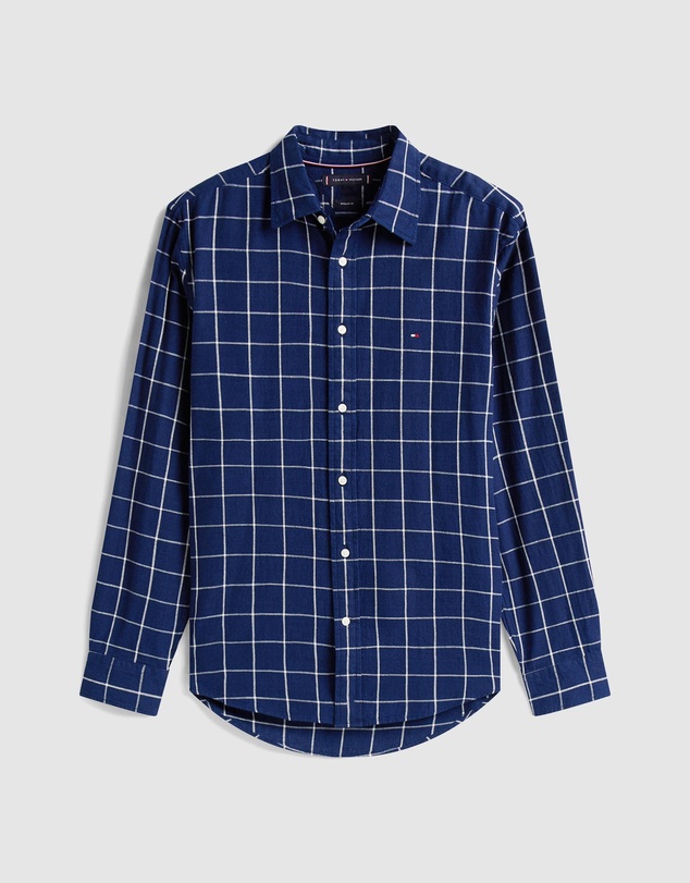 Tommy Hilfiger - Regular Fit Textured Twill Shirt