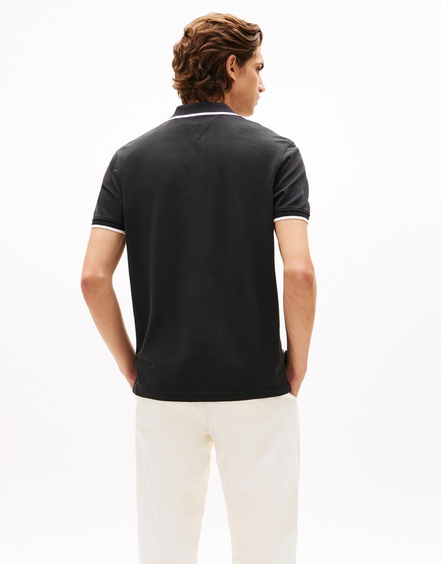 Tommy Hilfiger - Regular Fit Tipped Pique Polo Shirt