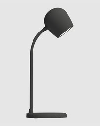 Kreafunk - Kreafunk Ellie Lamp W/ Qi Charger And Bluetooth Speaker - Black