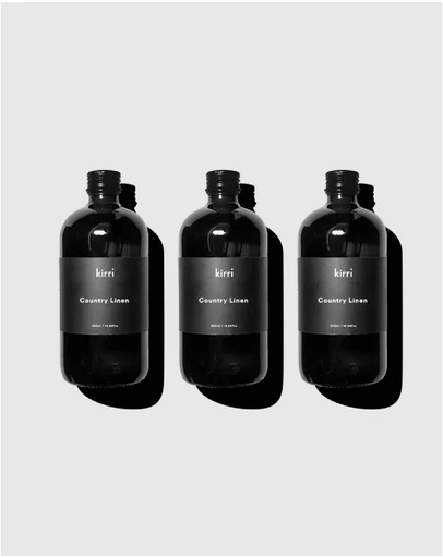 Kirri by Scent Australia Home - Country Linen Reed Diffuser Refill (500ml) Trio
