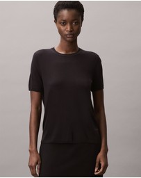 Calvin Klein - Fine Gauge Viscose Sweater