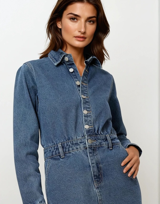 Calli - Lucien Denim Dress