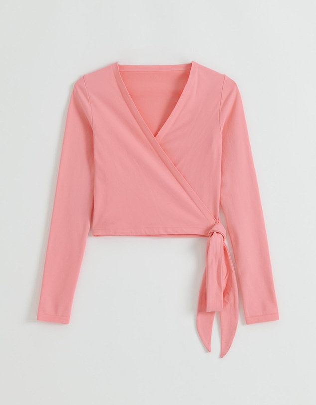 Aim'n - Shape Seamless Wrap Long Sleeve Top
