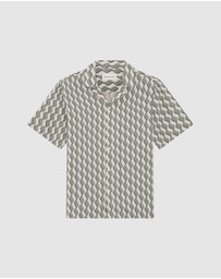 Frescobol Carioca - Roberto Linen SS Shirt
