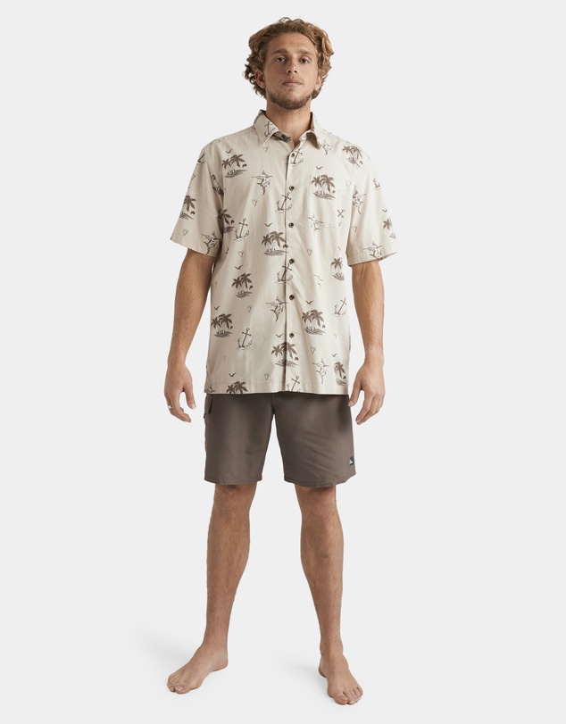 Quiksilver - Mens Horizon Haze Short Sleeve Shirt