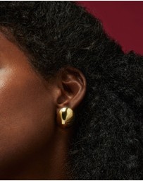 Najo - Fairwinds Yellow Gold Stud Earrings