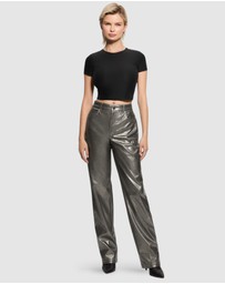 GUESS - New Ambra Metallic Pants