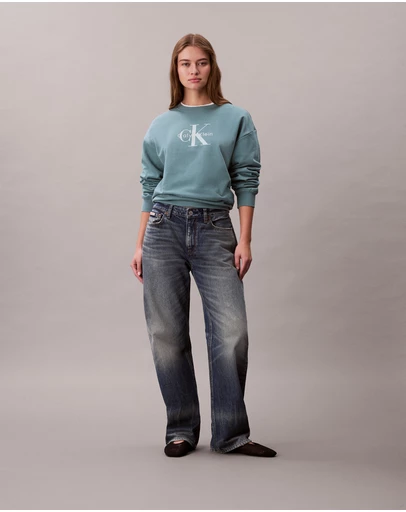 Calvin Klein Jeans - Monologo French Terry Relaxed Sweatshirt