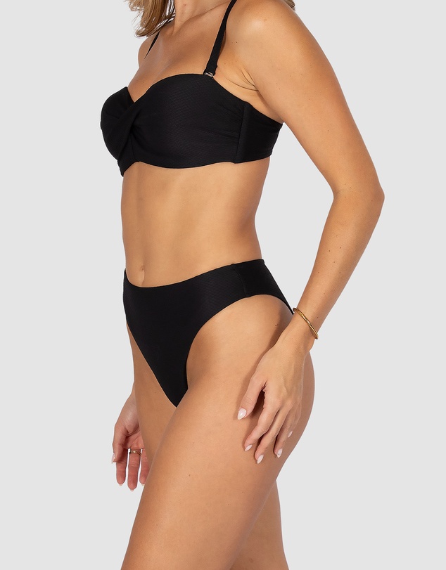Baku Swimwear - Rococco High Waist Cheeky Bikini Bottom