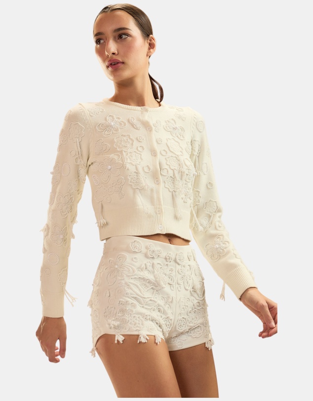 Cynthia Rowley - Paloma Shrunken Cardigan