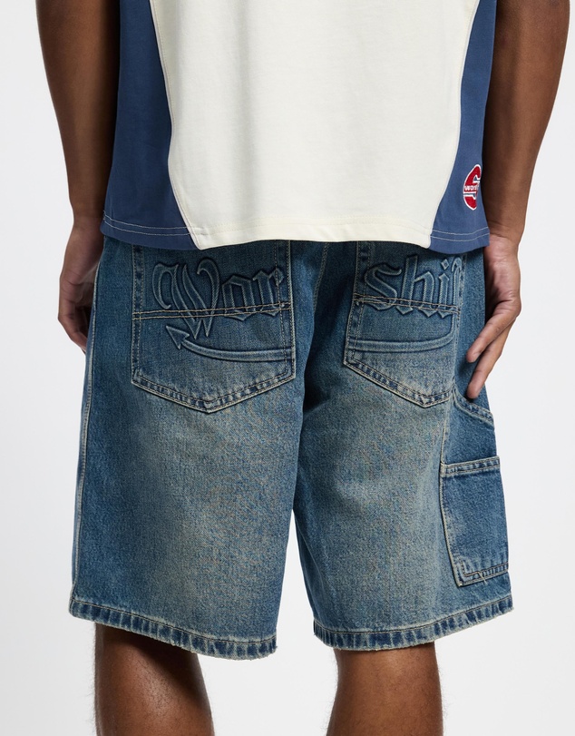 Worship - Devlish Carpenter Jean Shorts