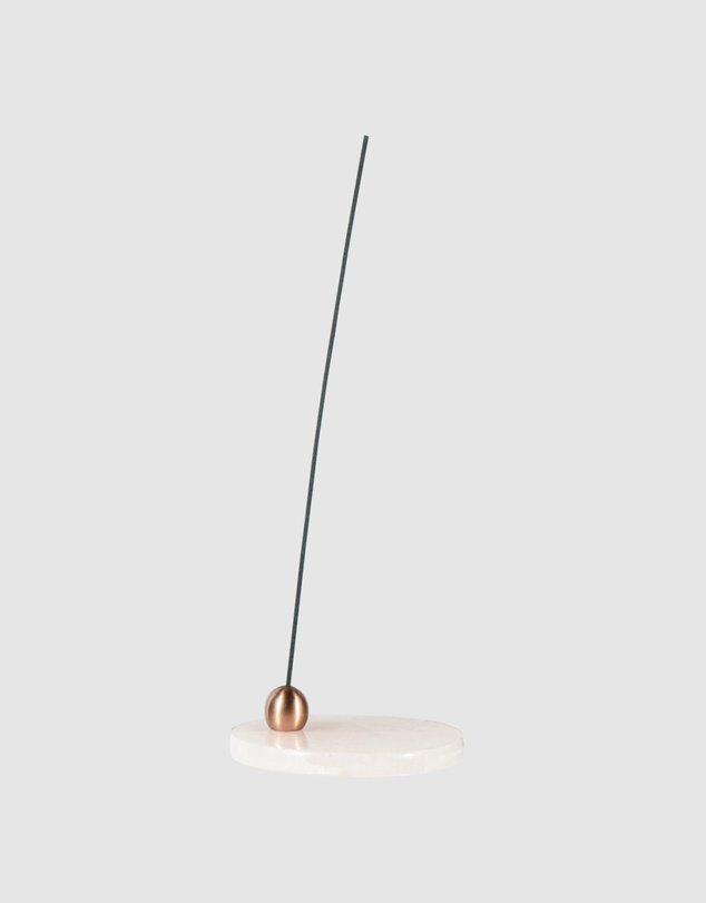 MAHO Sensory - Hoseki Sara - Rose quartz crystal Incense burner