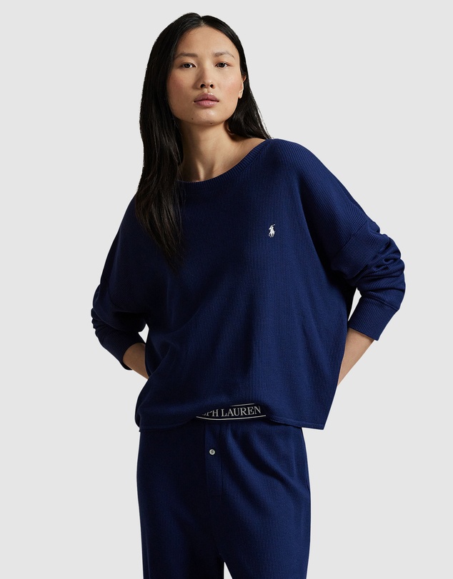 Polo Ralph Lauren - Club Waffle Long Sleeve Modal & Cotton Pyjama Set