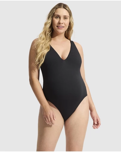 Seafolly - Deep V Neck One Piece