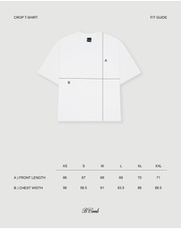 B.Cools - Script Crop T-Shirt