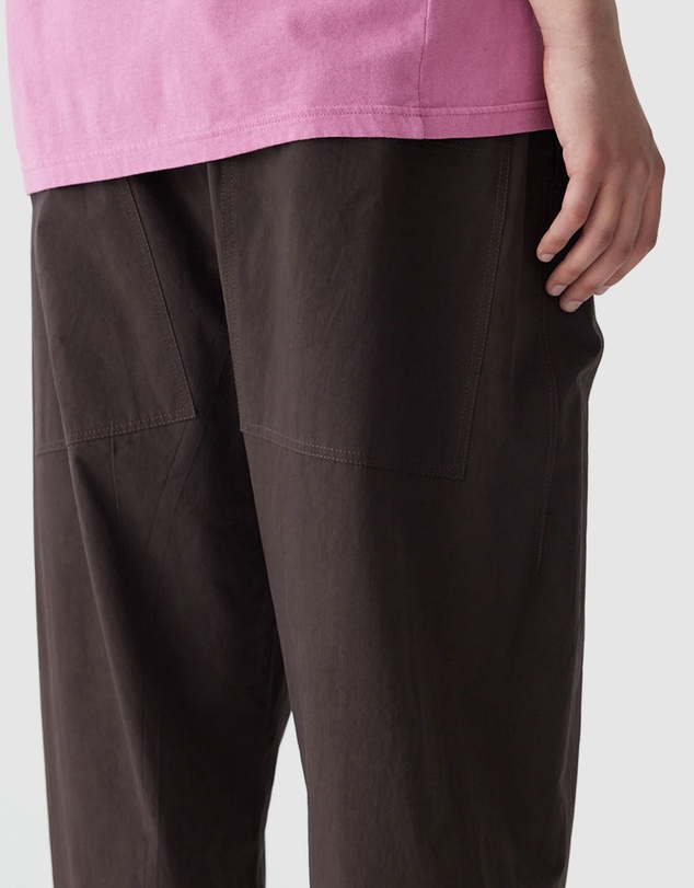 Bassike - Crushed Cotton Pull On Pants
