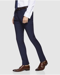 Oxford - Travel Auden Wool Suit Trousers