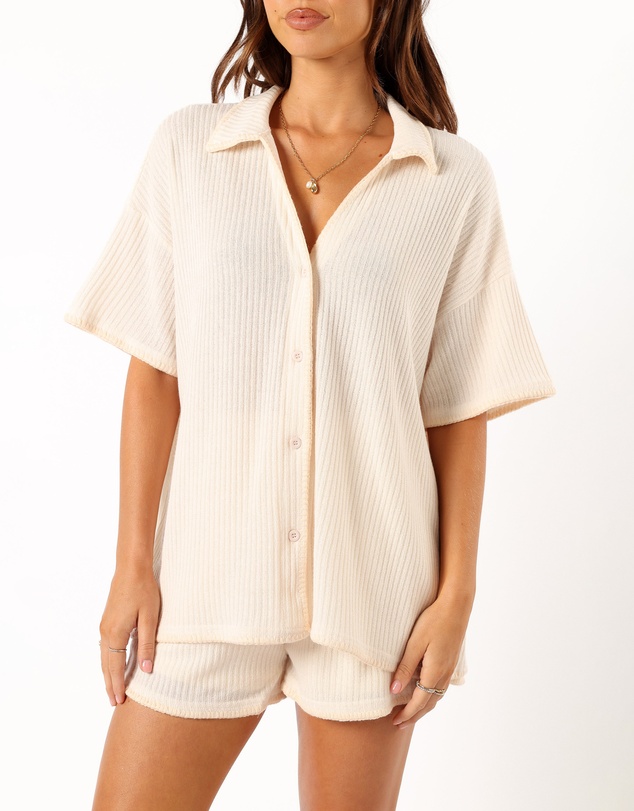 Petal & Pup - Bobby Knit Short Set - Beige