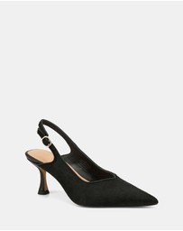 Wittner - Lilly Hair-on Leather Slingbacks