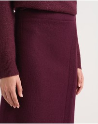David Lawrence - Galahad Felted Wool Skirt