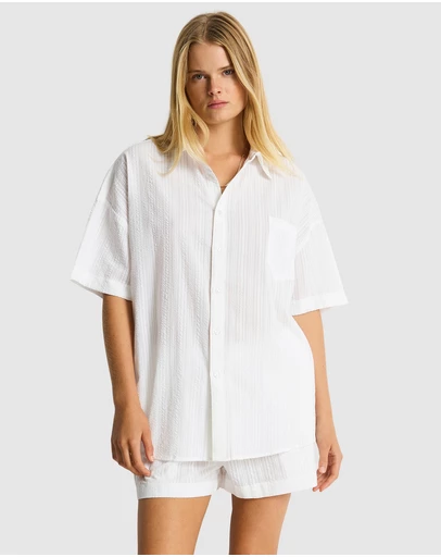 Sea Level Australia - Ripples Aloha Shirt