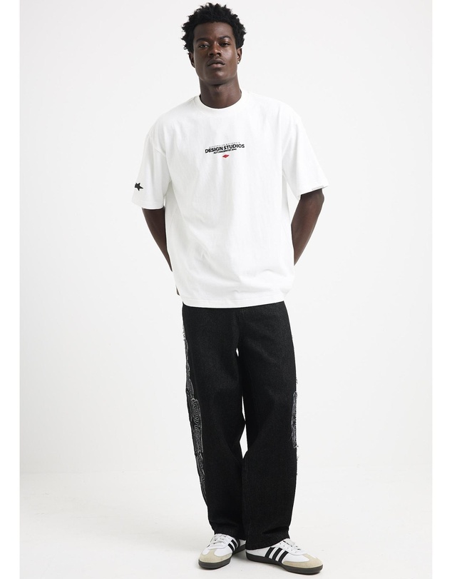 Black Noise White Rain - Star Studios T-Shirt