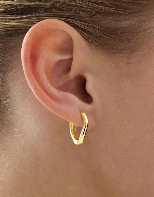 Najo - Balm Yellow Gold Earring