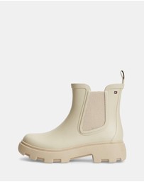 Tommy Hilfiger - Kassandra Rubber Flag Cleated Rainboots - Women's